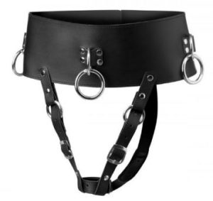 The Strict Leather forced orgasm belt