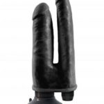 The King Cock Double Penetration vibrator gives you two motors with independent multi-speed controls