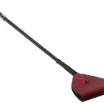 The Master Series red leather riding crop, from XR Brands