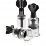 The Super Suckers Trio from Fetish Fantasy lets you enjoy nipple and clitoral suction without a pump
